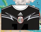 Camiseta del mundial de fútbol 2014 de México