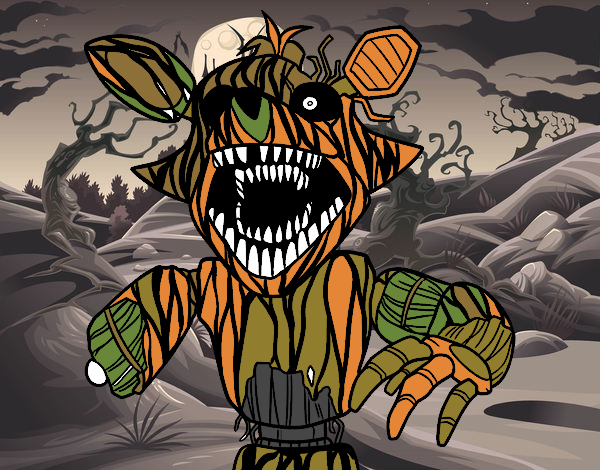 Foxy terrorífico de Five Nights at Freddy's