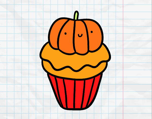 Halloween cupcake