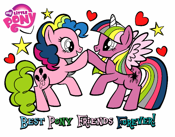 Mejores Pony Amigas para siempre