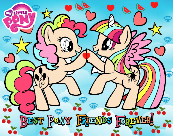 Mejores Pony Amigas para siempre