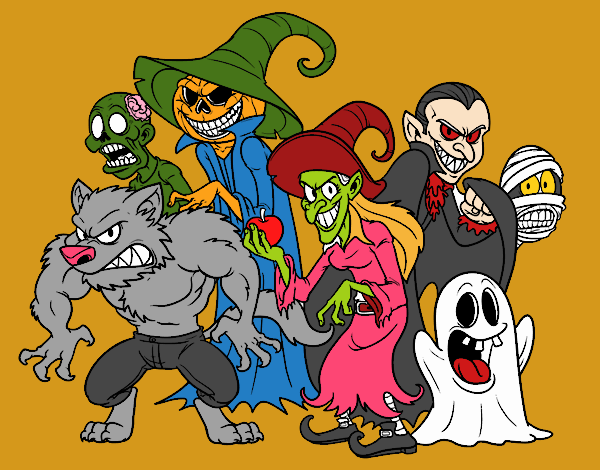 Monstruos de Halloween