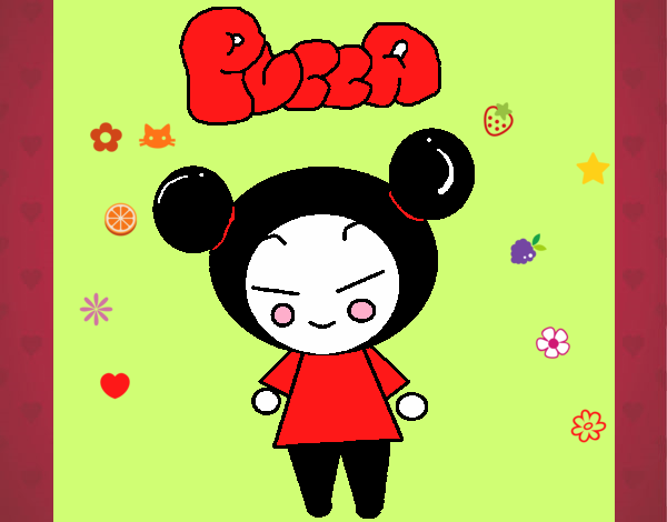 Dibujo De Pucca 2 Pintado Por En Dibujos Net El Dia 01 11 19 A Las