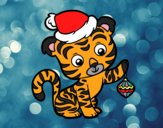 Tigre navideño