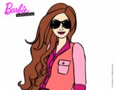 Barbie con gafas de sol