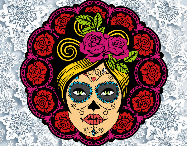 Calavera mejicana femenina