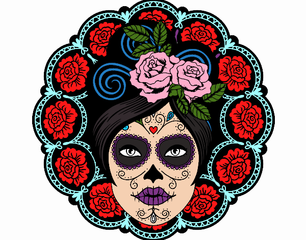 Calavera mejicana femenina