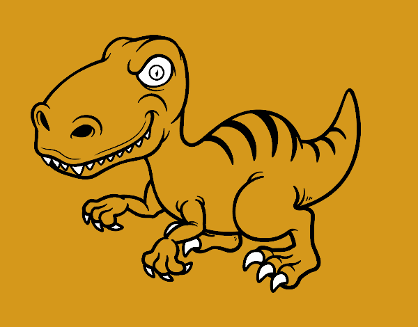 Dinosaurio velociraptor