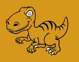 Dinosaurio velociraptor