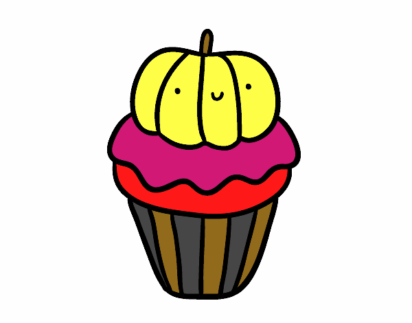 Halloween cupcake