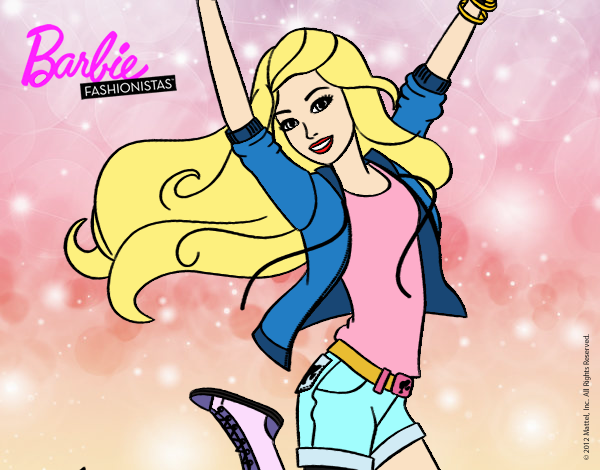 Barbie feliz