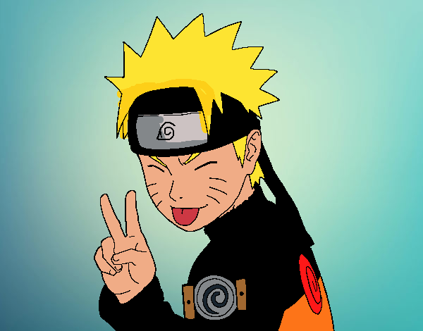 Naruto sacando lengua