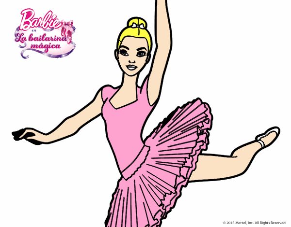 Barbie en segundo arabesque