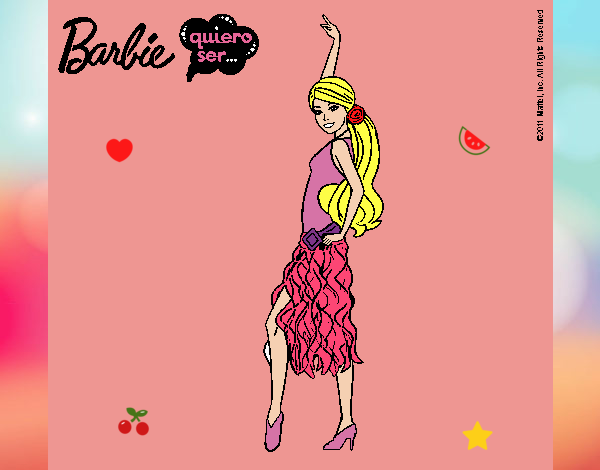 Barbie flamenca