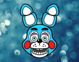 Cara de Toy Bonnie de Five Nights at Freddy's