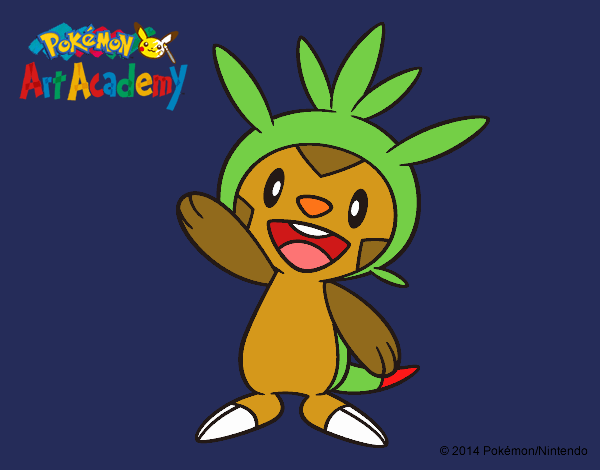 Chespin saludando