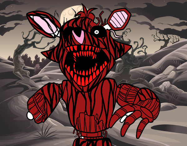 Foxy terrorífico de Five Nights at Freddy's