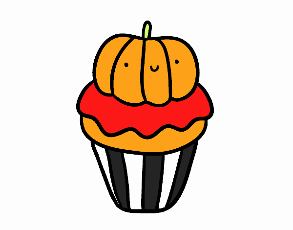 Halloween cupcake