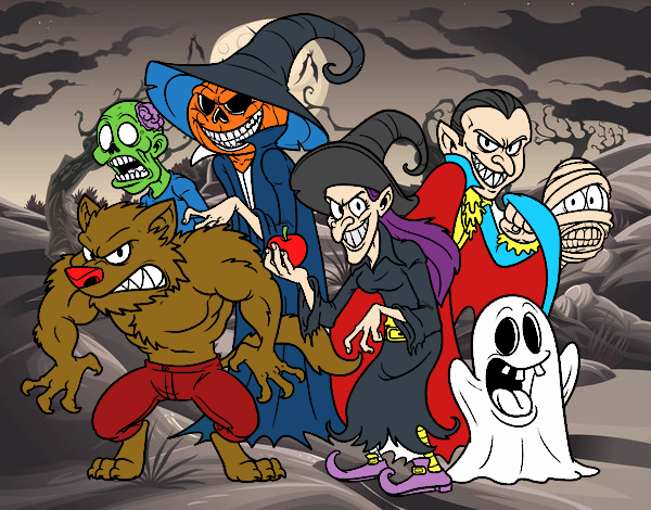 Monstruos de Halloween