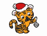 Tigre navideño