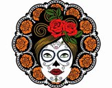 Calavera mejicana femenina