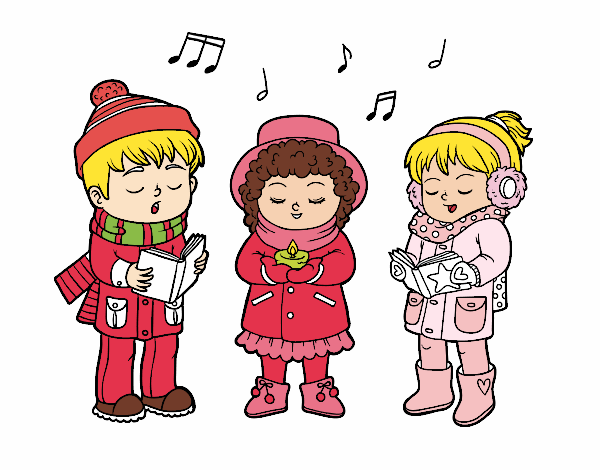 niños cantando