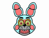 Cara de Toy Bonnie de Five Nights at Freddy's