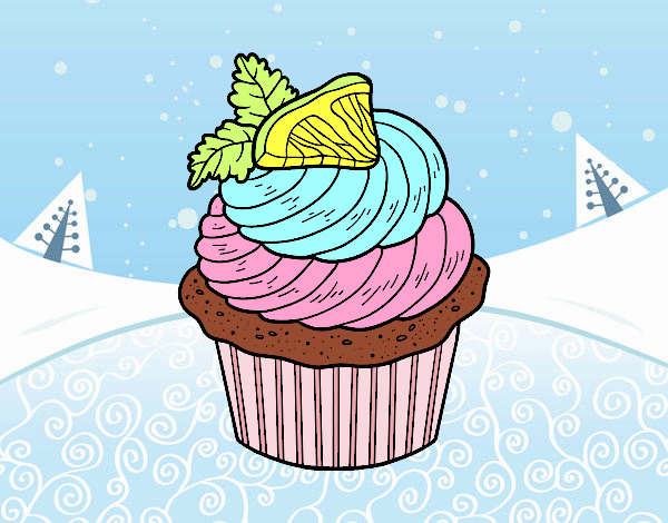 Cupcake de limón