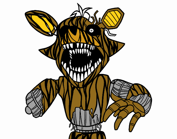 Foxy terrorífico de Five Nights at Freddy's