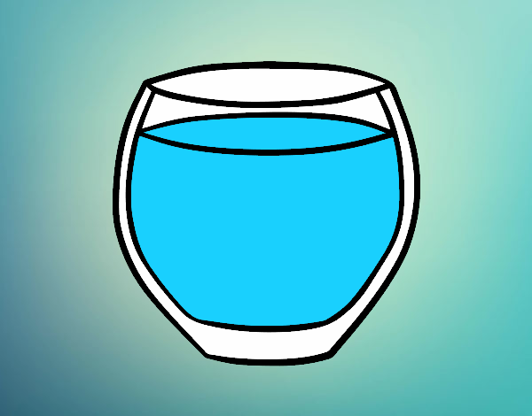 vaso de agua