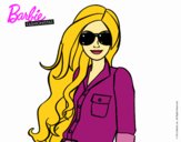 Barbie con gafas de sol