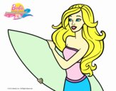 Barbie va a surfear