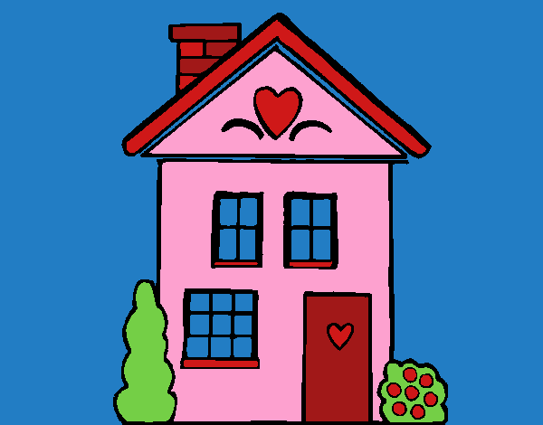 Casa con corazones