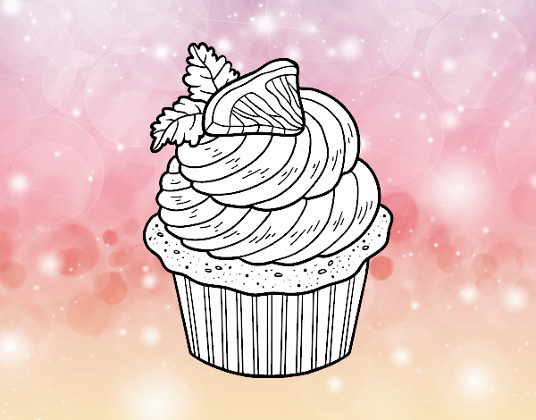 Cupcake de limón