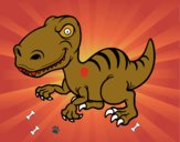 Dinosaurio velociraptor