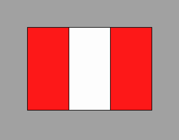 bandera de del Peru