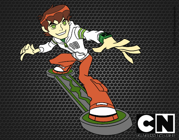 Ben 10 skateboard