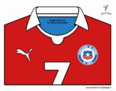 Camiseta del mundial de fútbol 2014 de Chile