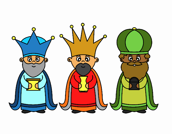 Dibujo de Los 3 Reyes Magos pintado por en  el día 04-12-19 a  las 23:28:40. Imprime, pinta o colorea tus propios dibujos!