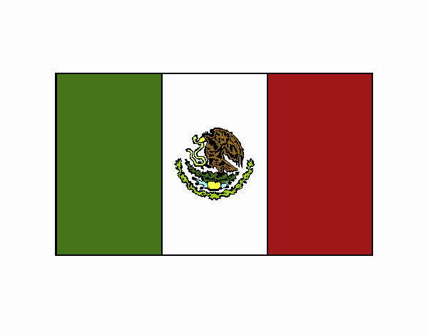 bandera de MEXICO