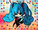 Miku Chibi vocaloid