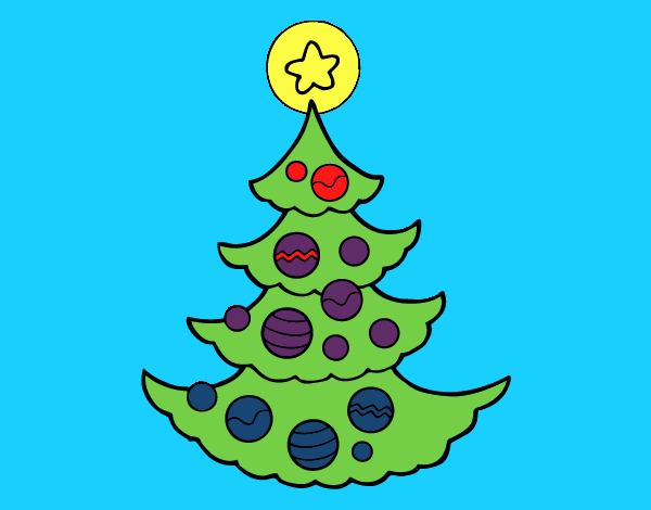 Árbol decorado