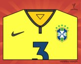 Camiseta del mundial de fútbol 2014 de Brasil