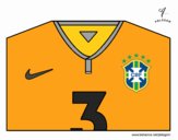 Camiseta del mundial de fútbol 2014 de Brasil