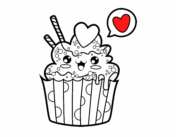 Cupcake kawaii