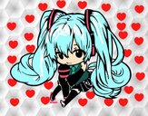 Miku Chibi vocaloid