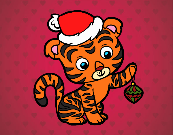 Tigre navideño