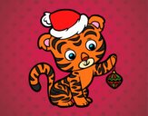 Tigre navideño