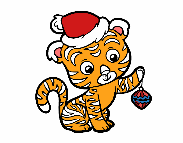 Tigre navideño