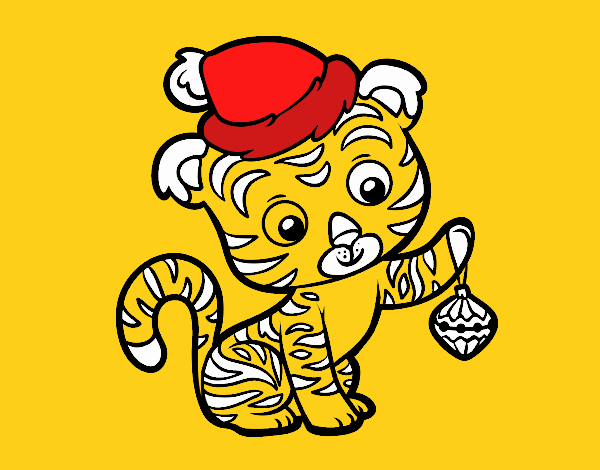 Tigre navideño